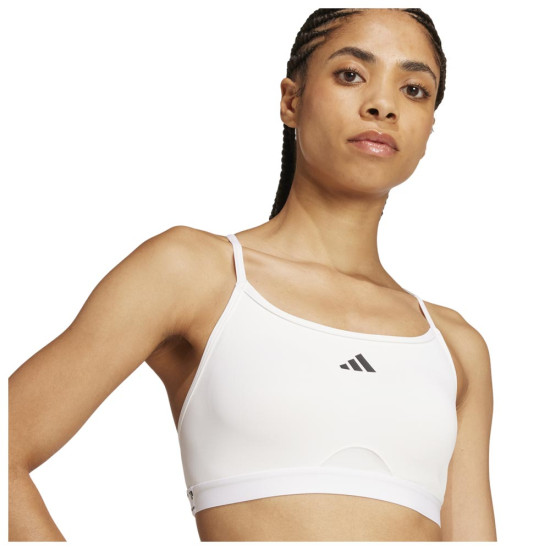 Adidas Γυναικείο μπουστάκι Aeroreact 3-Stripes Bra Adidas Γυναικείο μπουστάκι Aeroreact 3-Stripes Bra